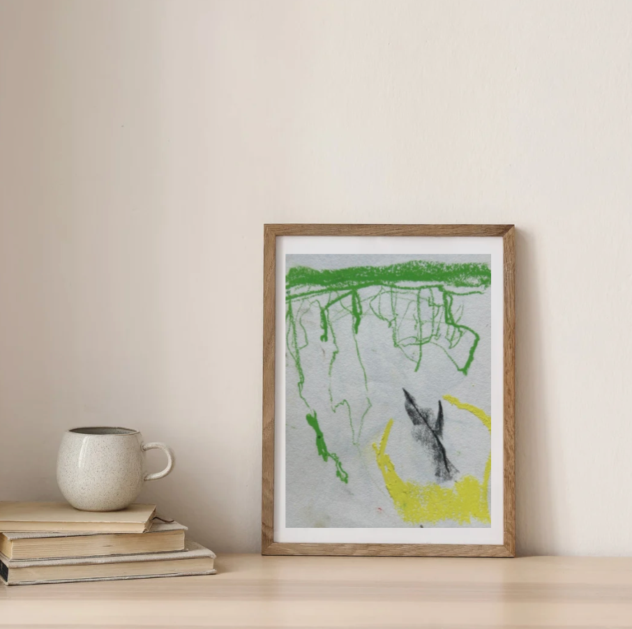 Petit format végétal à dominante verte