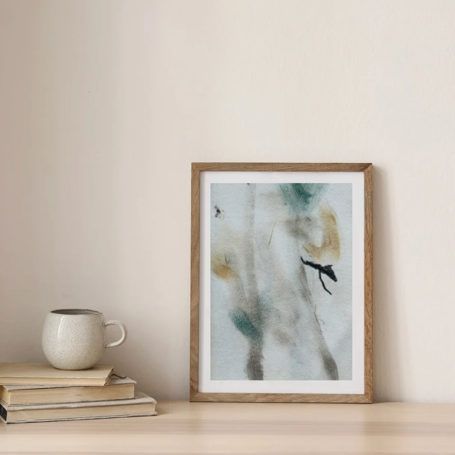 Petit format végétal à dominante marron