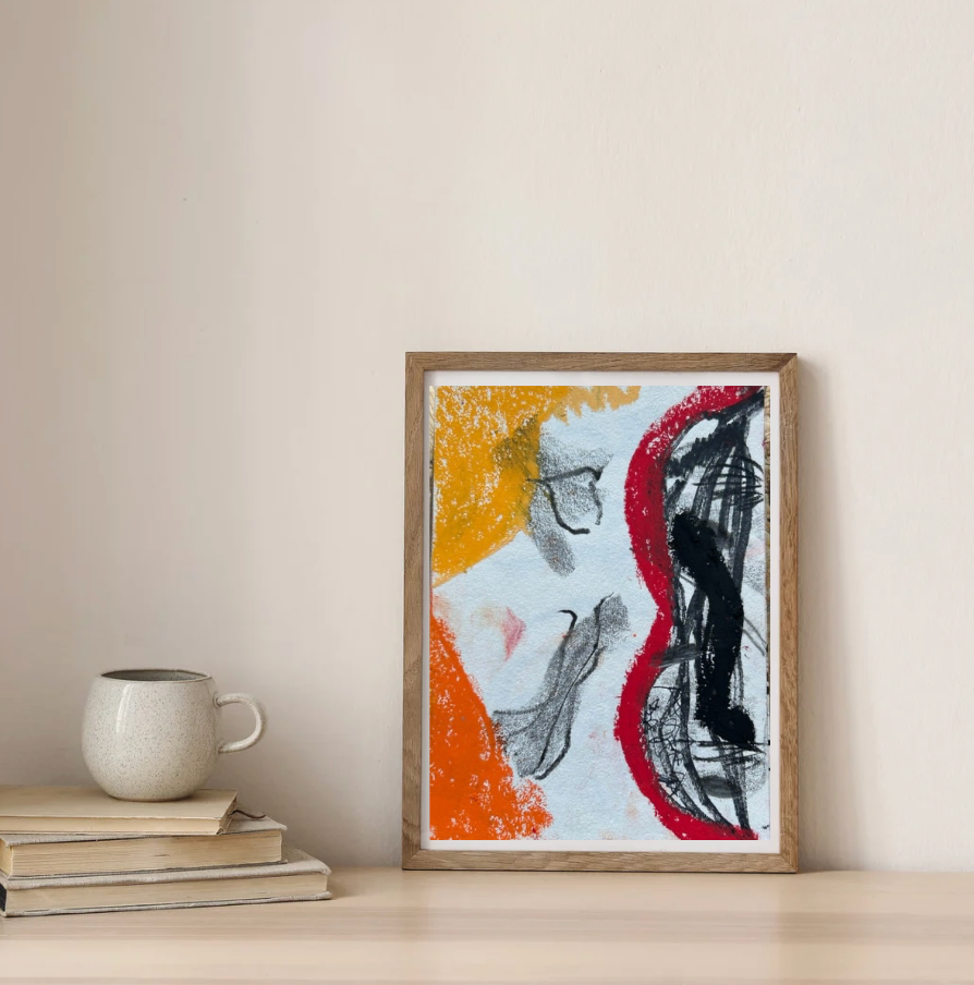 Petit format végétal à dominante jaune