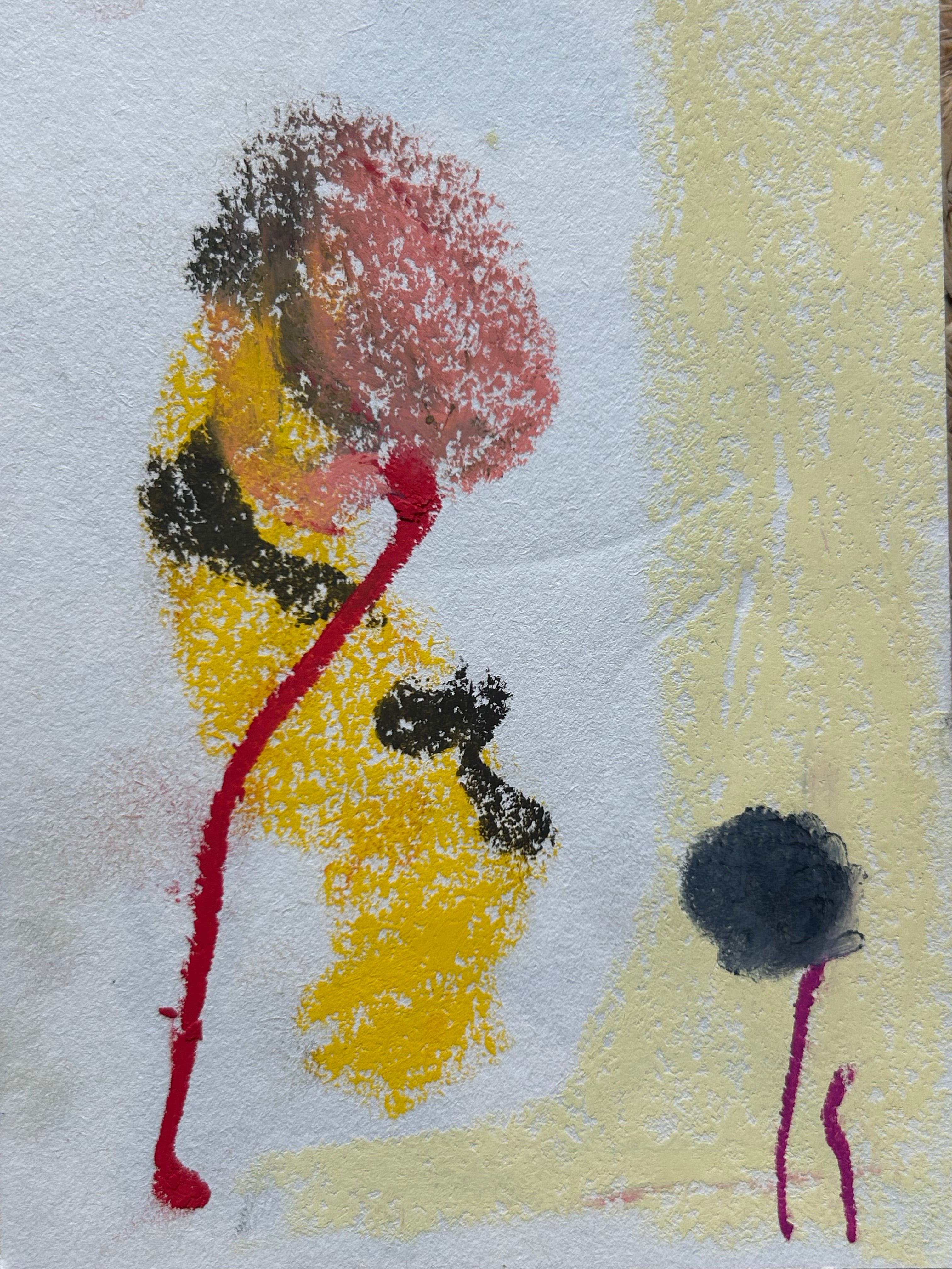 Petit format végétal à dominante jaune