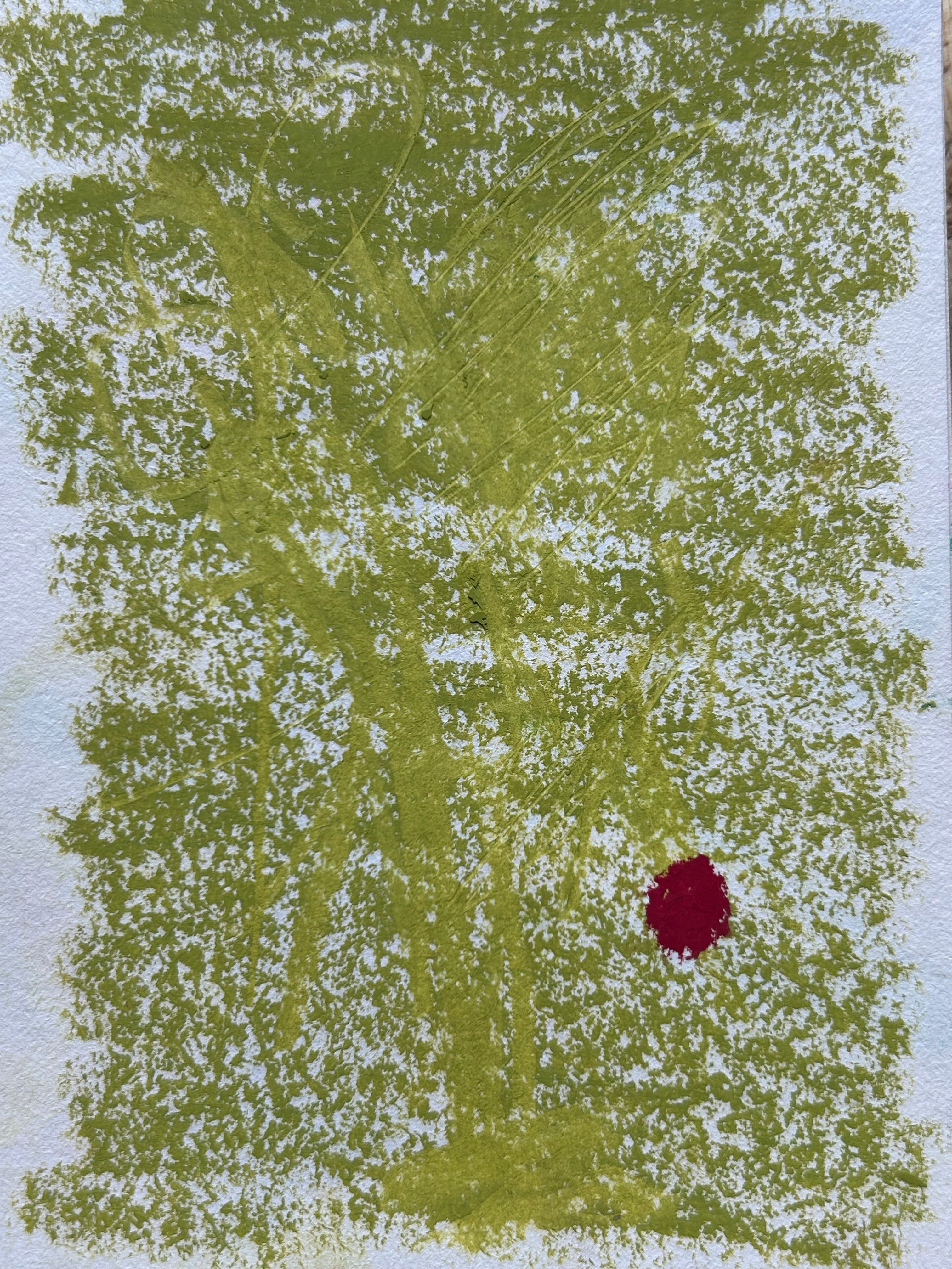 Petit format végétal à dominante verte