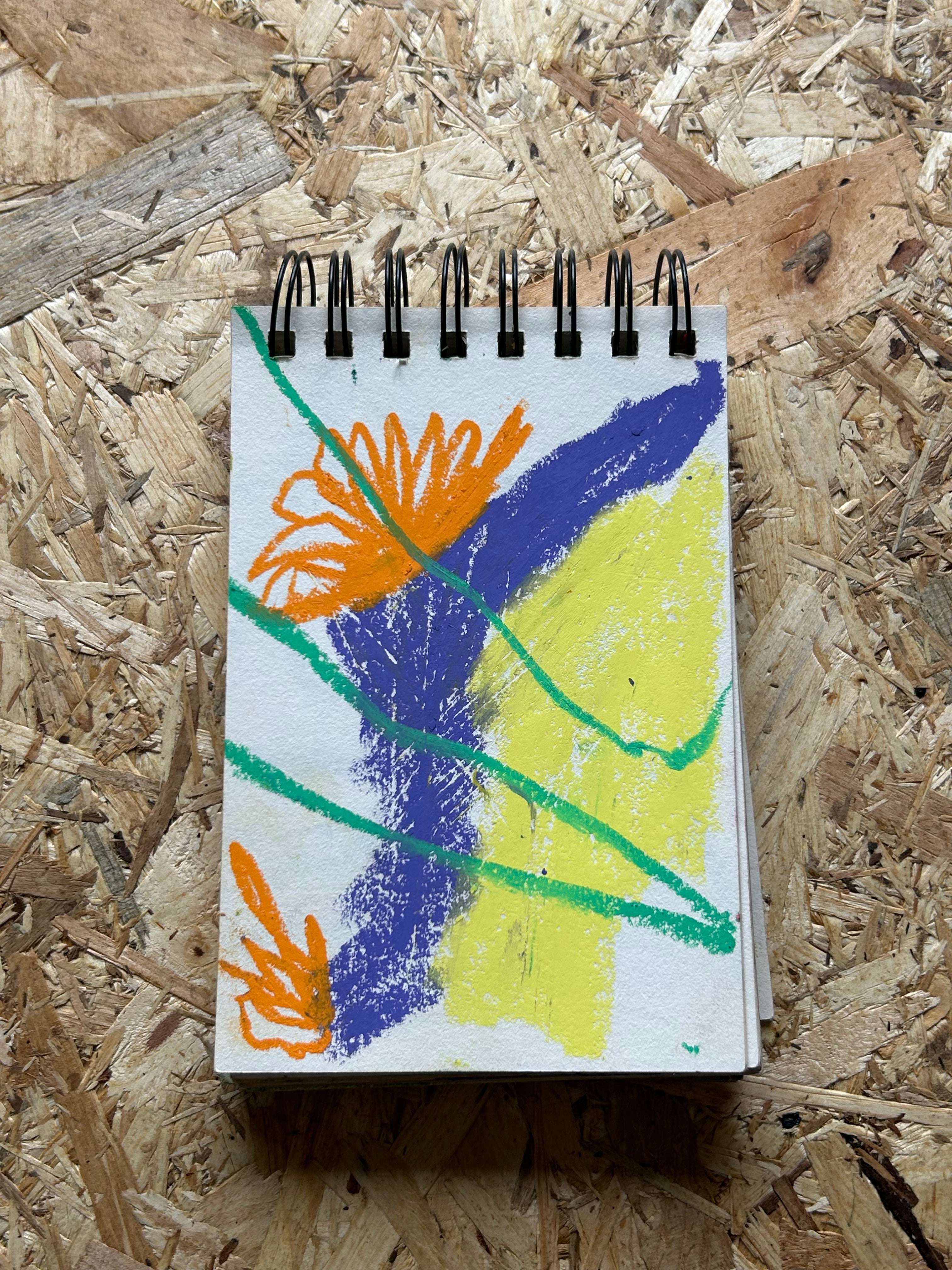 Petit format végétal à dominante jaune