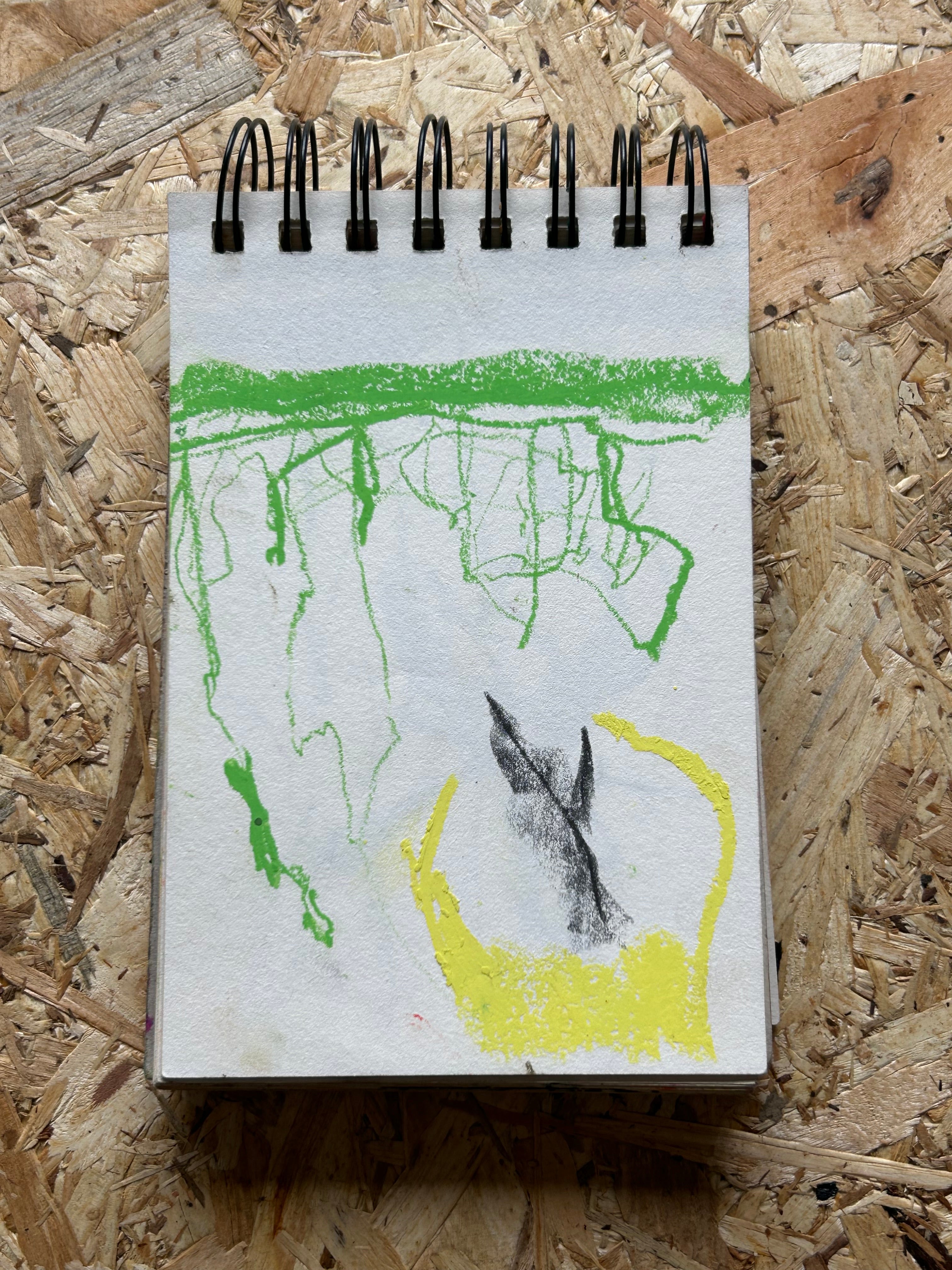 Petit format végétal à dominante verte