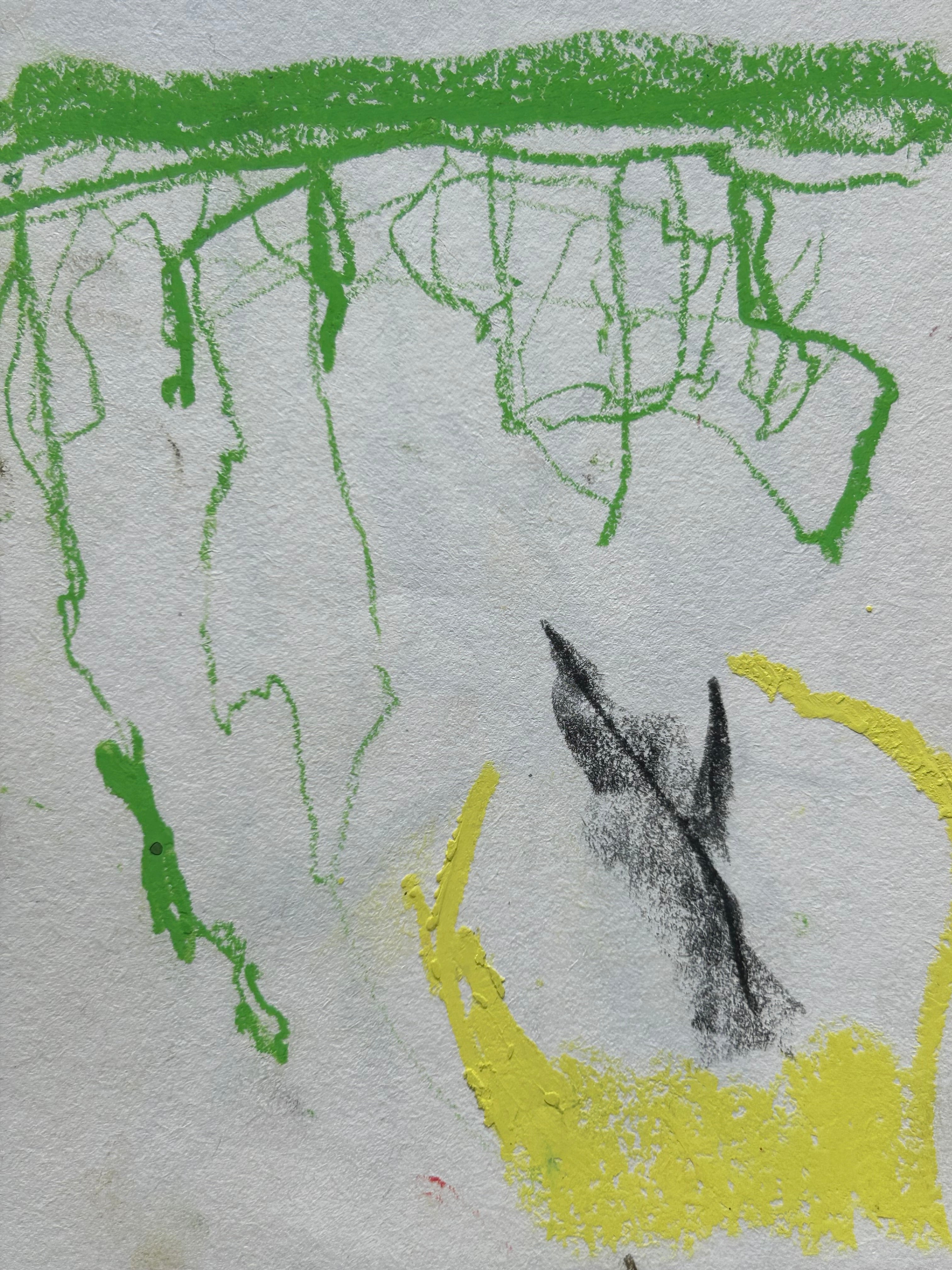 Petit format végétal à dominante verte