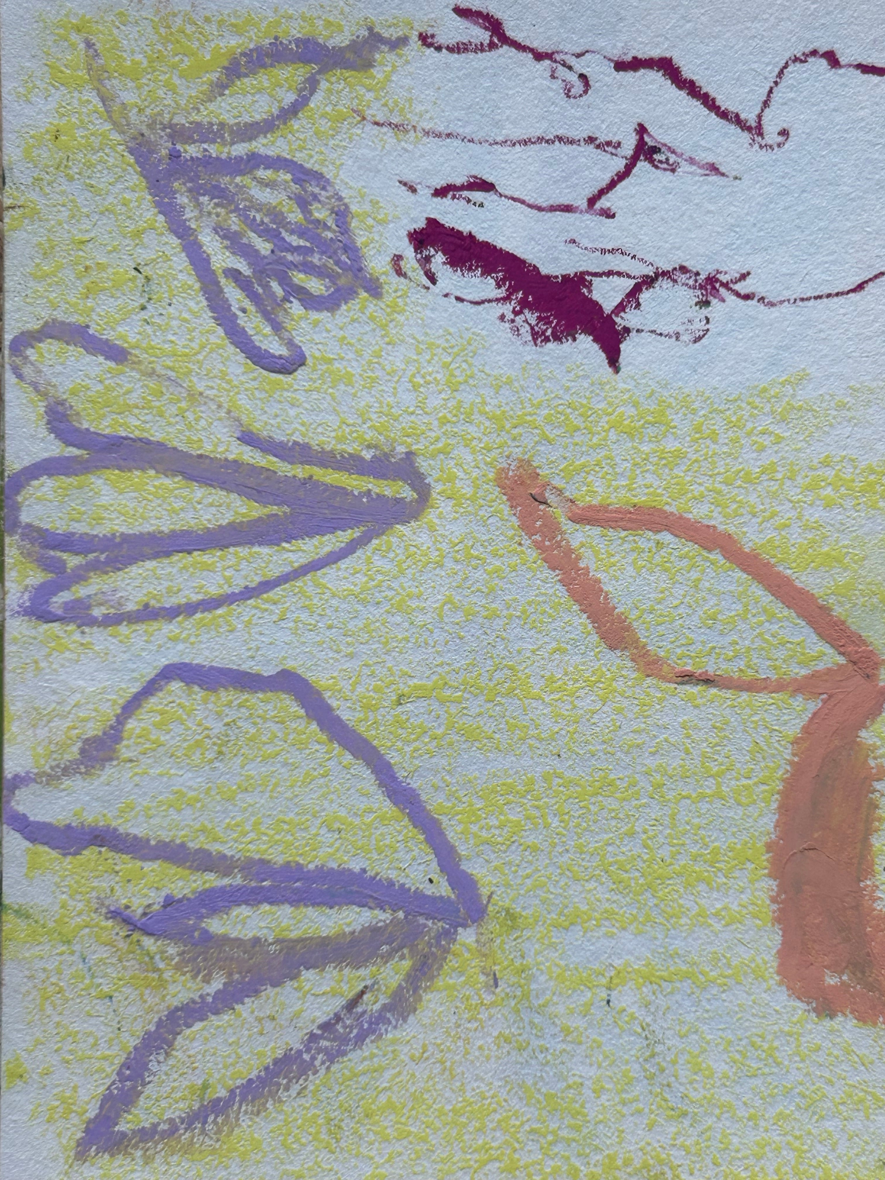 Petit format végétal à dominante jaune