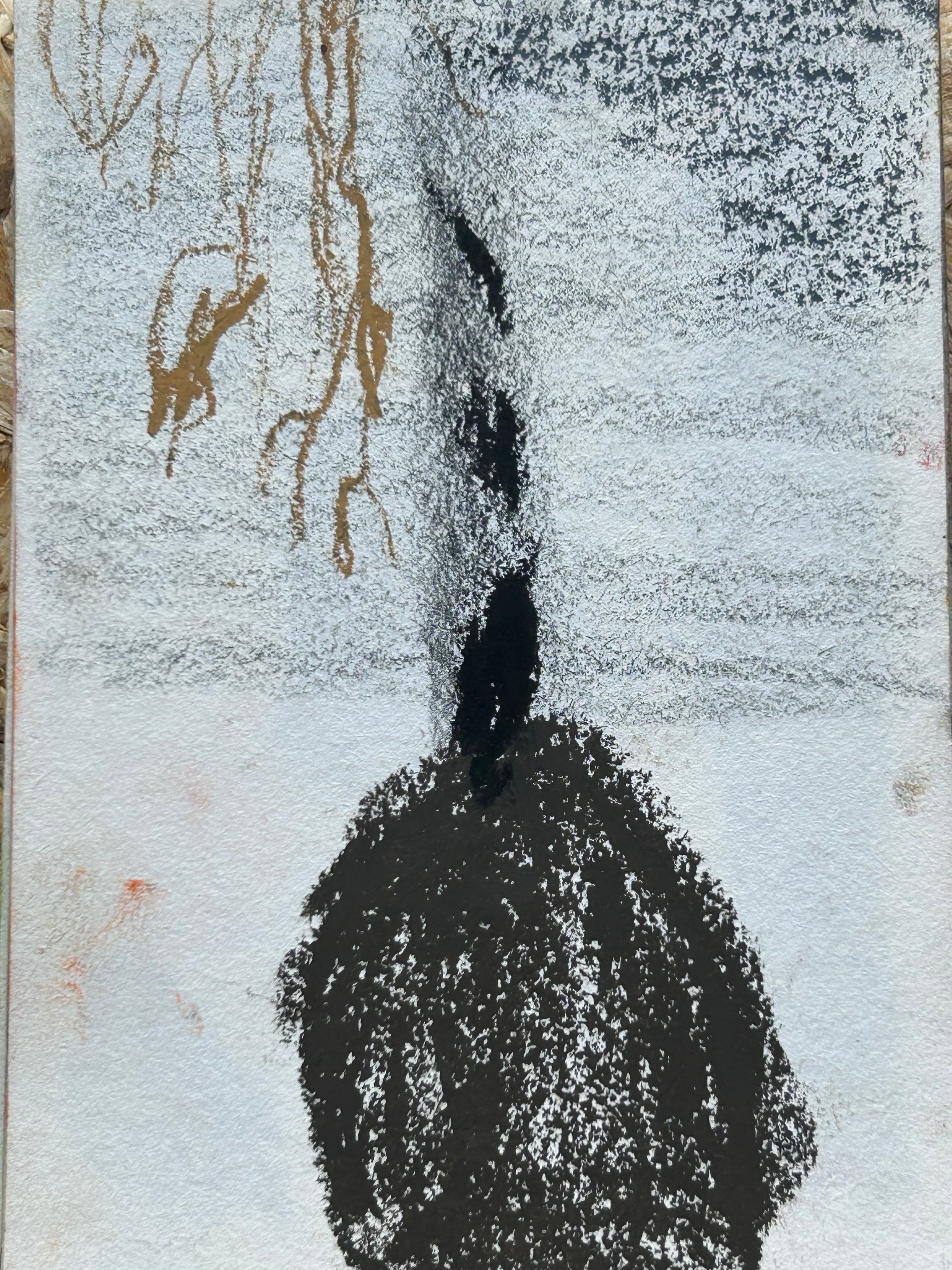 Petit format végétal à dominante noire