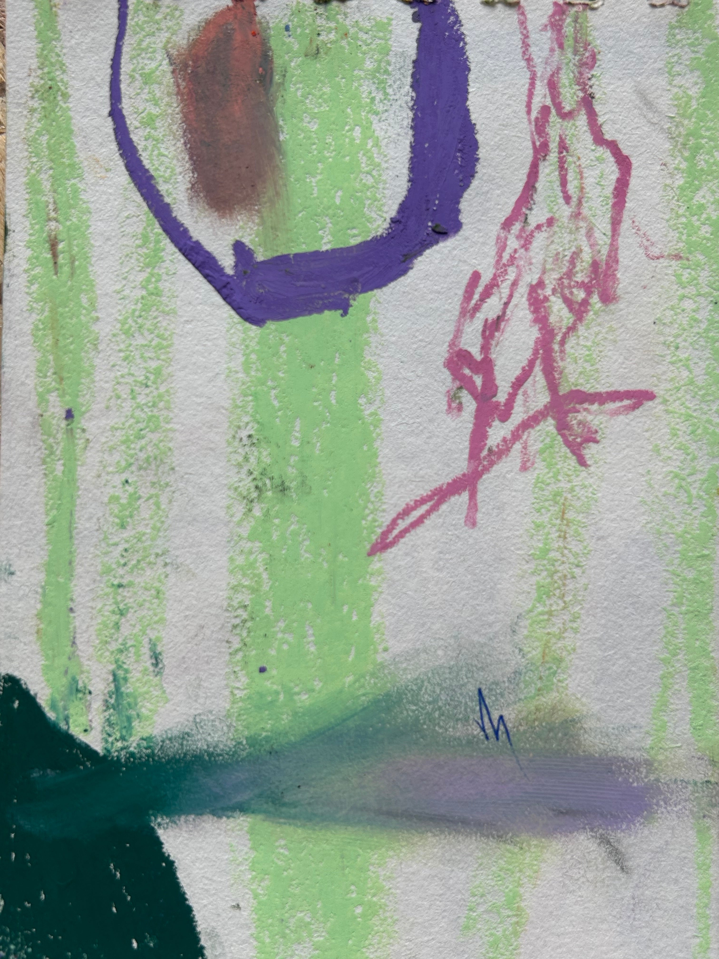 Petit format végétal à dominante verte