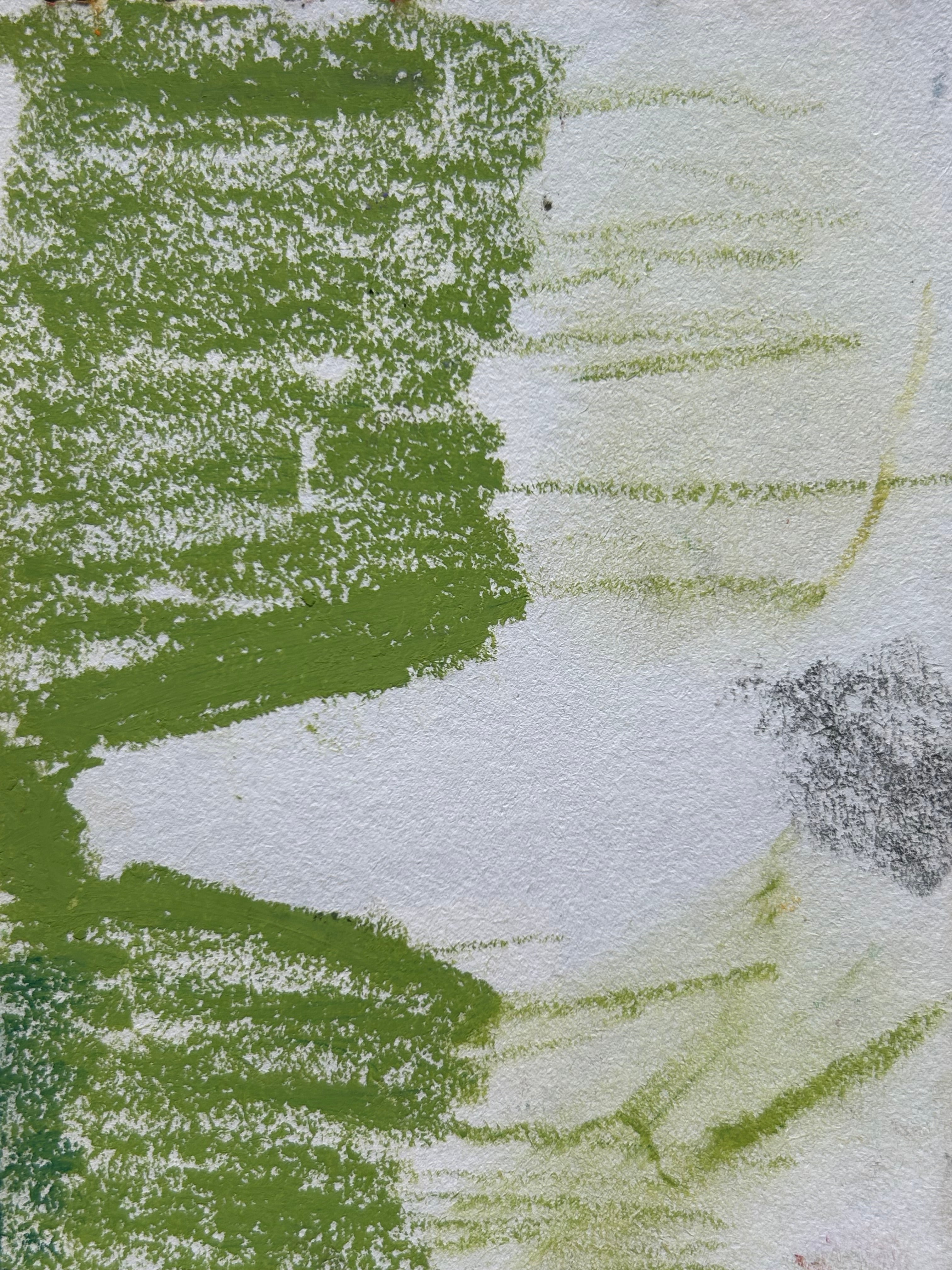 Petit format végétal à dominante verte