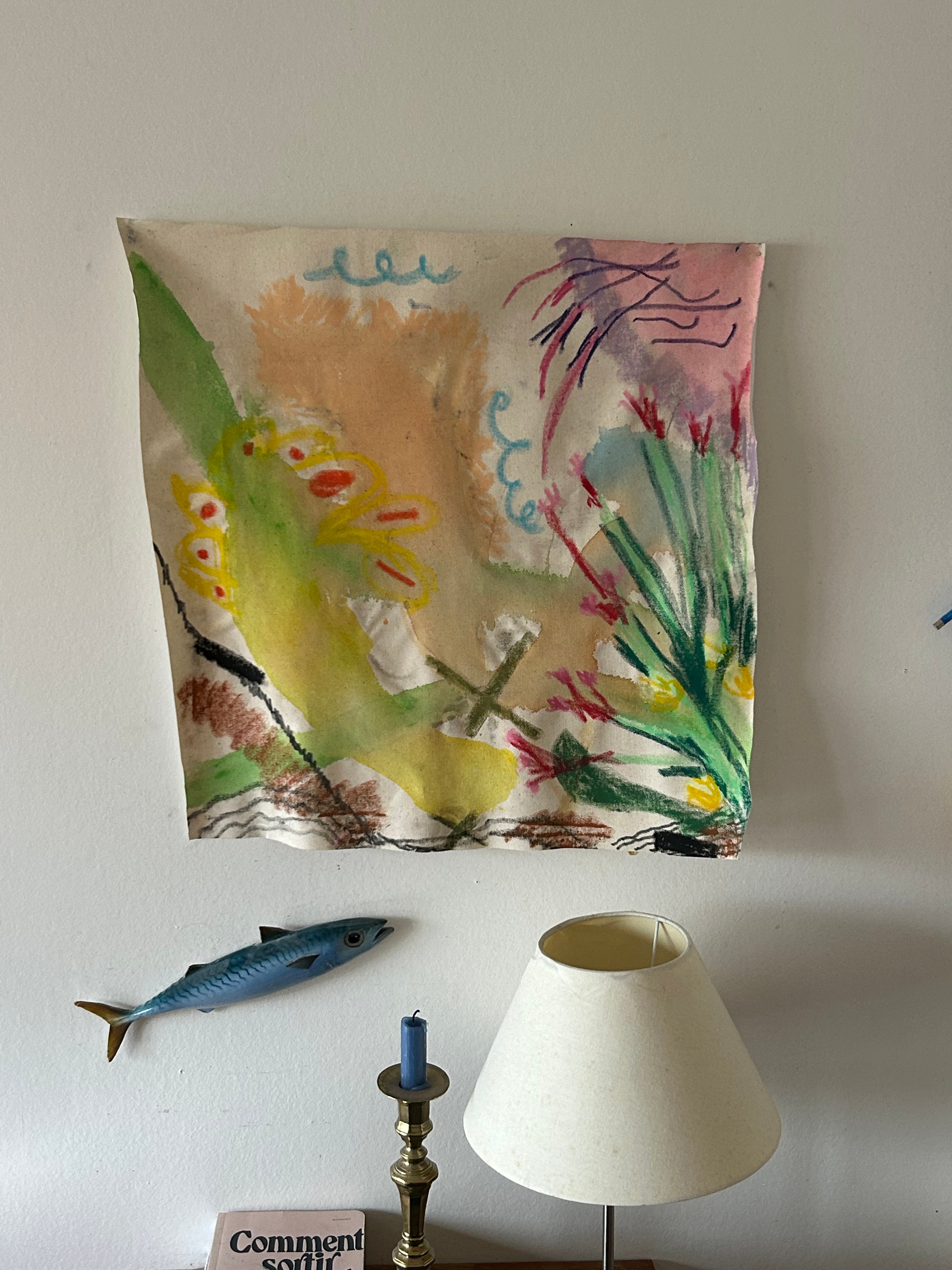 Ballade aux Canaries - peinture végétale