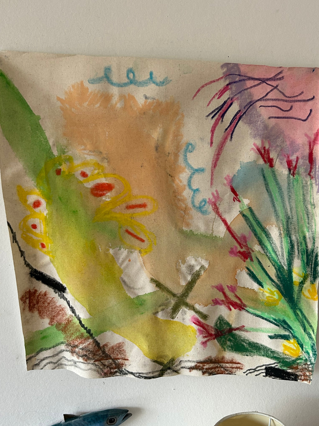 Ballade aux Canaries - peinture végétale